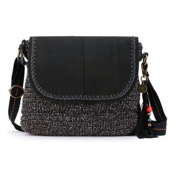 The Sak Urban Static Brannan Crochet Crossbody Bag - Picture 1 of 6